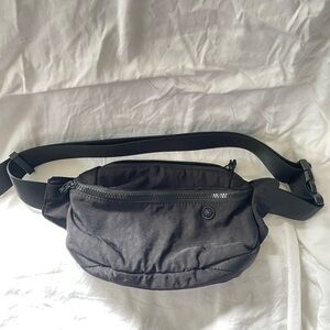Black Waist Bag